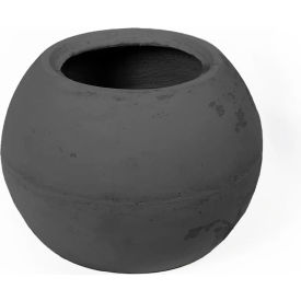 Bonsai Indoor/Outdoor Round Planter, 18-1/2" Dia. x 13-3/8"H, Licorice