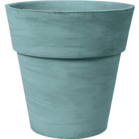 Primrose Indoor/Outdoor Round Planter, 15-5/8" Dia. x 14-3/8"H, Turquoise