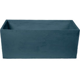 Sequoia Indoor/Outdoor Rectangular Planter, 39-5/8"W x 16-3/8"D x 16-1/2"H, Kale