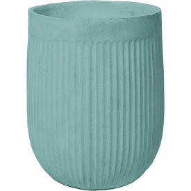 Azalea Indoor/Outdoor Round Planter, 12-1/4" Dia. x 16-1/2"H, Licorice