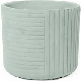 Alpine Indoor/Outdoor Round Planter, 18-1/2" Dia. x 16-7/8"H, Pistachio
