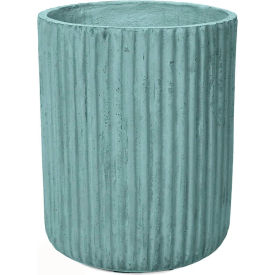 Calla Indoor/Outdoor Round Planter, 14-1/2" Dia. x 17-3/4"H, Licorice