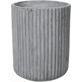 Calla Indoor/Outdoor Round Planter, 14-1/2" Dia. x 17-3/4"H, White