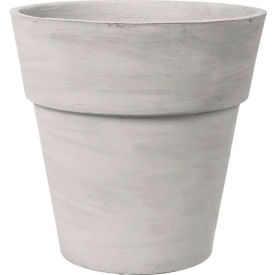 Primrose Indoor/Outdoor Round Planter, 19-1/4" Dia. x 19-1/4"H, Platinum