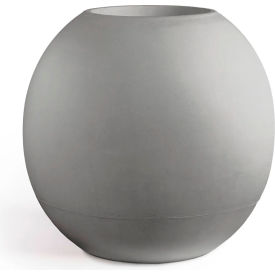 Bonsai Indoor/Outdoor Round Planter, 24" Dia. x 20"H, Stone