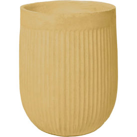 Azalea Indoor/Outdoor Round Planter, 15" Dia. x 20-1/2"H, Stone
