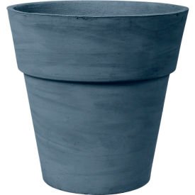 Primrose Indoor/Outdoor Round Planter, 19-1/4" Dia. x 19-1/4"H, Dark Blue