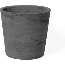 Crocus Indoor/Outdoor Round Planter, 20-1/4" Dia. x 20"H, Mustard