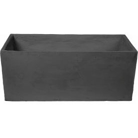 Sequoia Indoor/Outdoor Rectangular Planter, 47-1/4"W x 19-3/4"D x 20"H, Mustard