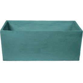Sequoia Indoor/Outdoor Rectangular Planter, 47-1/4"W x 19-3/4"D x 20"H, Licorice
