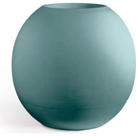 Bonsai Indoor/Outdoor Round Planter, 40" Dia. x 40"H, Turquoise