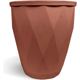 Elm Indoor/Outdoor Round Planter, 30-7/8" Dia. x 34-1/2"H, Terra Cotta