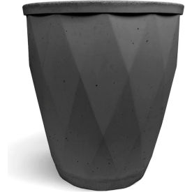 Elm Indoor/Outdoor Round Planter, 30-7/8" Dia. x 34-1/2"H, Licorice