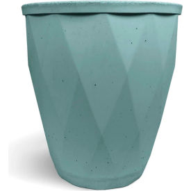 Elm Indoor/Outdoor Round Planter, 30-7/8" Dia. x 34-1/2"H, Turquoise