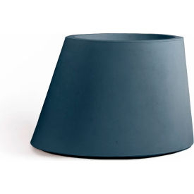 Fir Indoor/Outdoor Asymmetrical Planter, 52"W x 39-3/8"D x 36"H, Kale