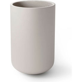 Juniper Indoor/Outdoor Round Planter, 30" Dia. x 48"H, Pistachio