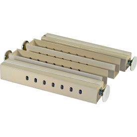 6" Leg Extender, Adjusts Model HD From 30" to 36" 1" Increments, Painted Light Beige
