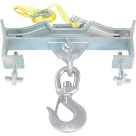 Double Swivel Hoist Optioning Hook with Latch, 10000 lb Capacity