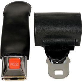 Universal Fork Truck Safety Seat Belt, Black/Silver