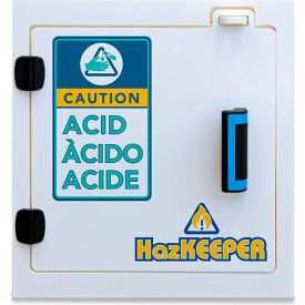 Benchtop Chemical Storage Cabinet, Manual Close, 4 Gal. Cap., 16"W x 16"D x 17"H