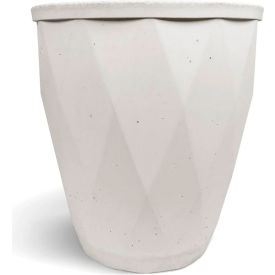 Elm Indoor/Outdoor Round Planter, 30-7/8" Dia. x 34-1/2"H, White
