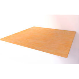 Recruiter-2 Locker Corner Filler, 36"W x 84"H, Natural Red Oak