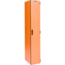 VersaMax 1-Tier 1 Door Phenolic Locker, Padlock Hasp, 12"W x 18"D x 72"H, Assembled