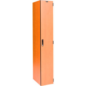 VersaMax 1-Tier 1 Door Phenolic Locker, Keyed Lock, 12"W x 18"D x 72"H, Assembled