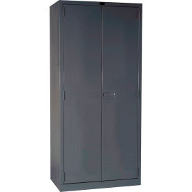 Classic DuraTough Extra HD Storage Cabinet, 36"W x 24"D x 78"H, Charcoal