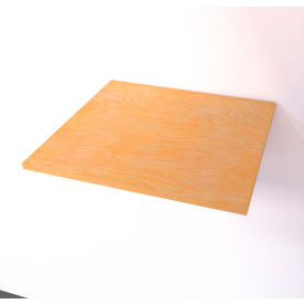 Recruiter-2 Locker Corner Filler, 24"W x 84"H, Natural Red Oak