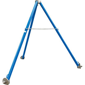 Fixed Height Tripod Hoist Stand, 2000 lb. Capacity, Blue