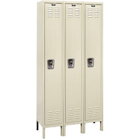 ReadyBuilt Locker, 1-Tier, 36"W x 18"D x 78"H, 729 Tan, Assembled