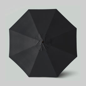 Venture 11' Patio Umbrella, Bronze Pole, Sunbrella Black