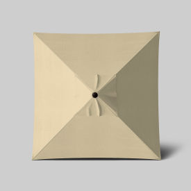 Venture 6' Patio Umbrella, Bronze Pole, Sunbrella Antique Beige