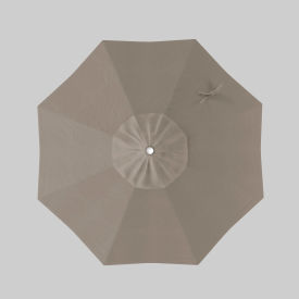 Coast 7-1/2' Patio Umbrella, White Pole, Sunbrella Spectrum Dove