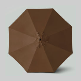 Venture 11' Patio Umbrella, Bronze Pole, Sunbrella Teak