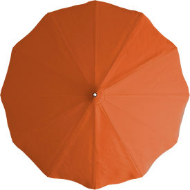 Pagoda 8-1/2' Patio Umbrella, White Pole, Sunbrella Tuscan