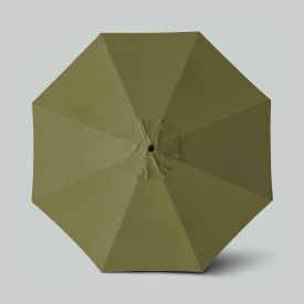 Venture 11' Patio Umbrella, Bronze Pole, Sunbrella Spectrum Cilantro
