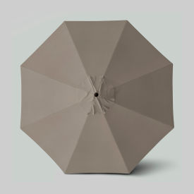 Venture 11' Patio Umbrella, Bronze Pole, Sunbrella Spectrum Dove