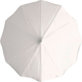 Pagoda 8-1/2' Patio Umbrella, Black Pole, Sunbrella Natural