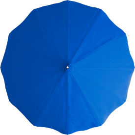 Pagoda 8-1/2' Patio Umbrella, Black Pole, Sunbrella Pacific Blue