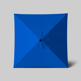 Venture 6' Patio Umbrella, Bronze Pole, Sunbrella Pacific Blue