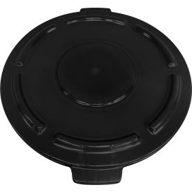 Trash Container Lid, 32 Gallon, Black