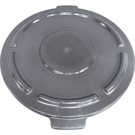 Trash Container Lid, 32 Gallon, Gray