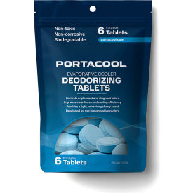 Anti-Microbial Scented Water Treatment Tablets, Pack of 6