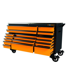 Pro Tool Cabinet with Professional Tool Rack 72"W x 30"D x 45-7/8"H