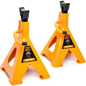 Jack Stands with Pin, 6 Ton Capacity