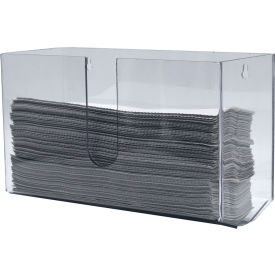 PETG Folded Paper Towel Dispenser, Clear