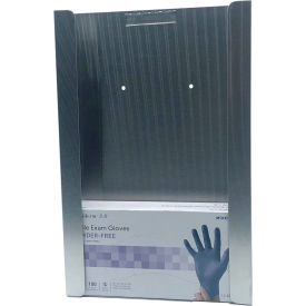 Slimline Triple Stainless Steel Glove Box Holder, 9-5/8"W x 2"D x 14-3/4"H