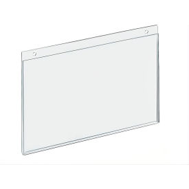 Medium Horizontal Sign Holder, Acrylic, 11"W x 9-1/4"H, Pack of 5